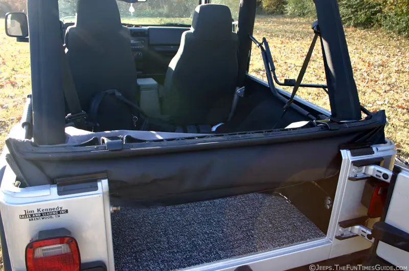 How to put soft top down on jeep wrangler unlimited #4