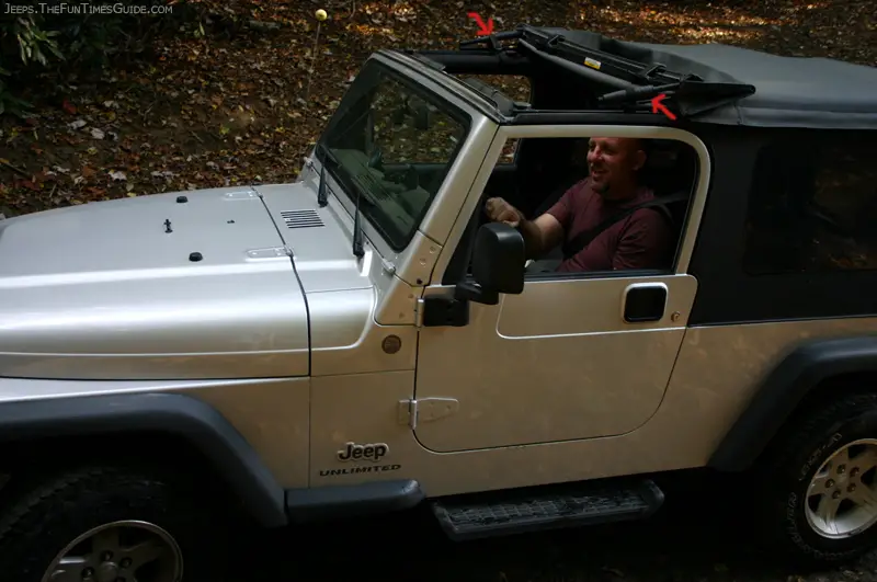 How to take soft top off jeep wrangler unlimited #3