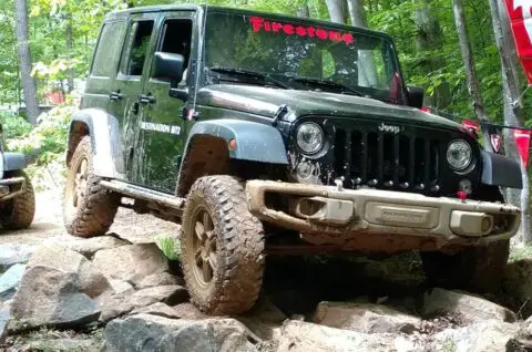 The jeep off road tires I tested