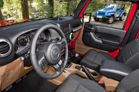 jeep wrangler models - this is the sahara unlimited interior