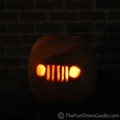 Jeep grille pumpkin template.