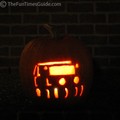 One of the Jeep template pumpkins we carved.