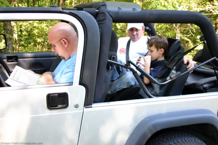 Installing A Child Seat In A Jeep Wrangler 