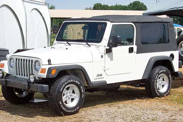 This is NOT our Jeep. It's a white Jeep Wrangler Unlimited from the same year... spotted at Jeep 101 off-road events.